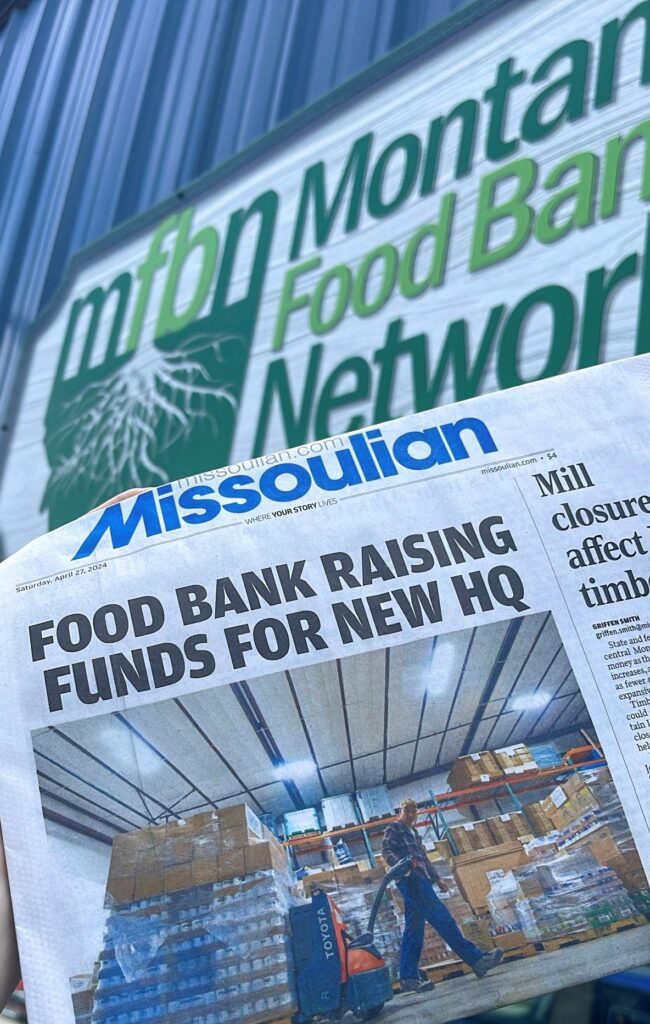 MFBN made front page of the Missoulian!